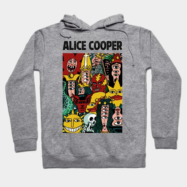 Monsters Party of Alice Cooper Hoodie by micibu